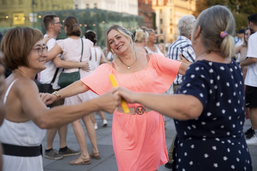 Potańcówka Wrocławska na placu Wolności, 07.09.2024