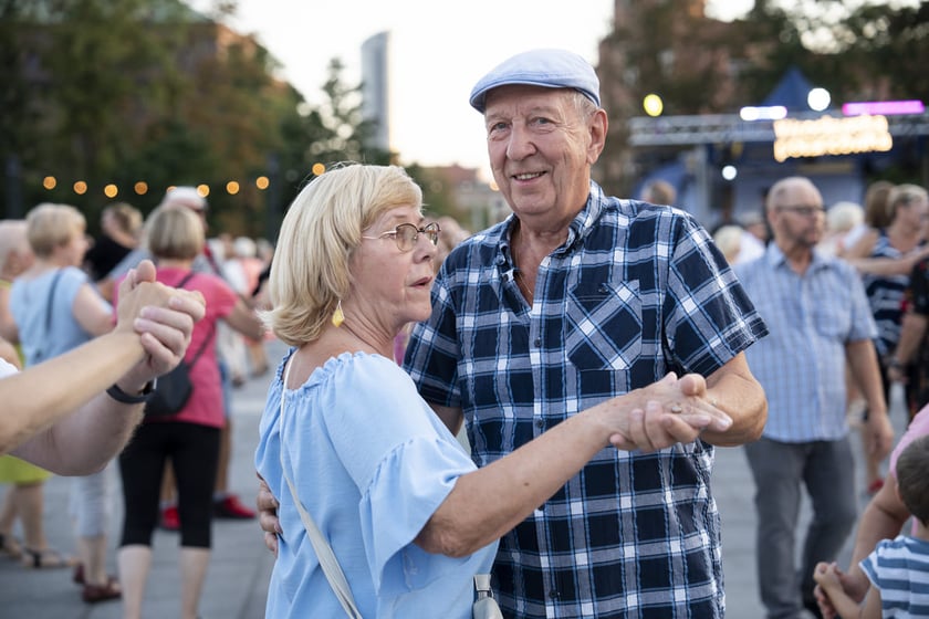 Potańcówka Wrocławska na placu Wolności, 07.09.2024