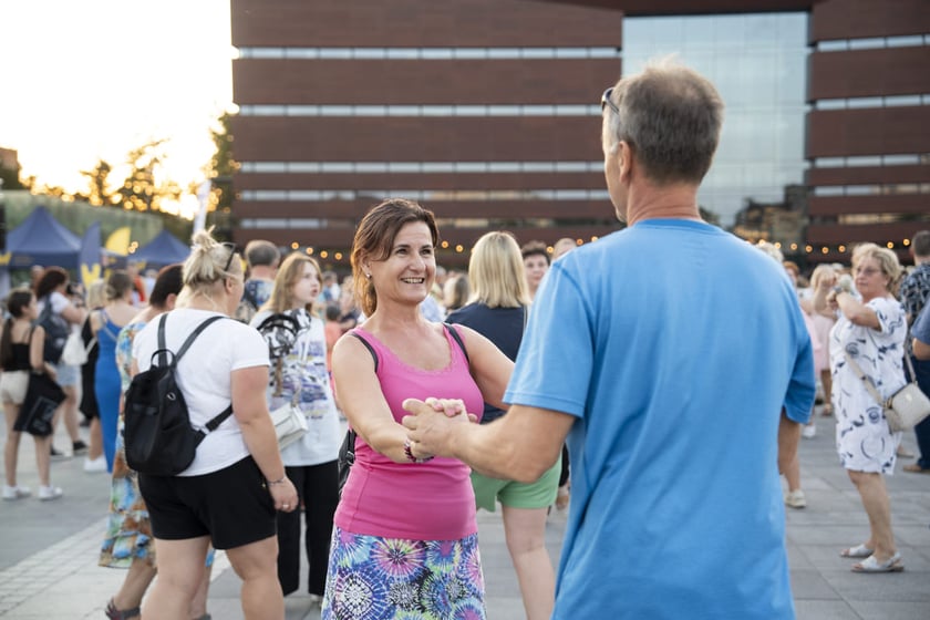 Potańcówka Wrocławska na placu Wolności, 07.09.2024