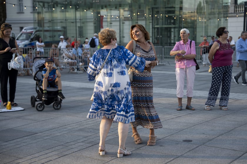 Potańcówka Wrocławska na placu Wolności, 07.09.2024