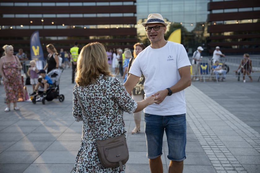 Potańcówka Wrocławska na placu Wolności, 07.09.2024