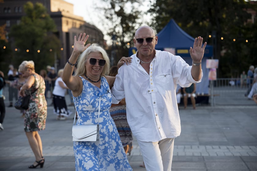 Potańcówka Wrocławska na placu Wolności, 07.09.2024