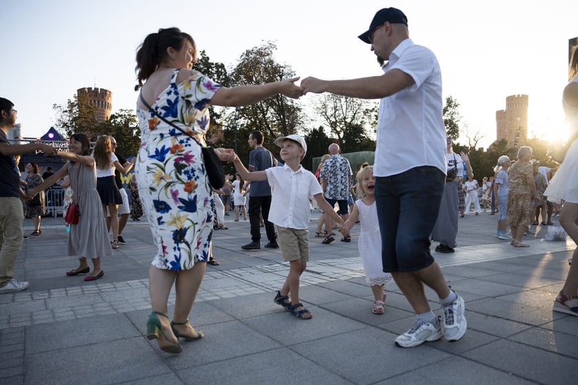 Potańcówka Wrocławska na placu Wolności, 07.09.2024
