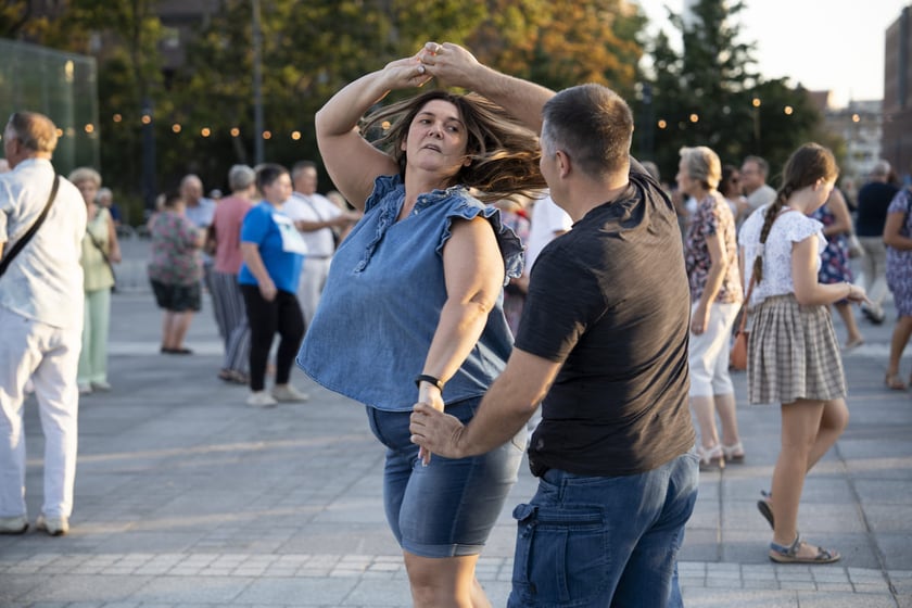 Potańcówka Wrocławska na placu Wolności, 07.09.2024