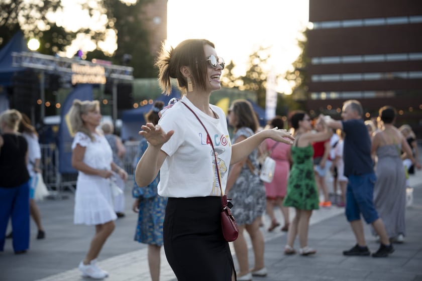 Potańcówka Wrocławska na placu Wolności, 07.09.2024