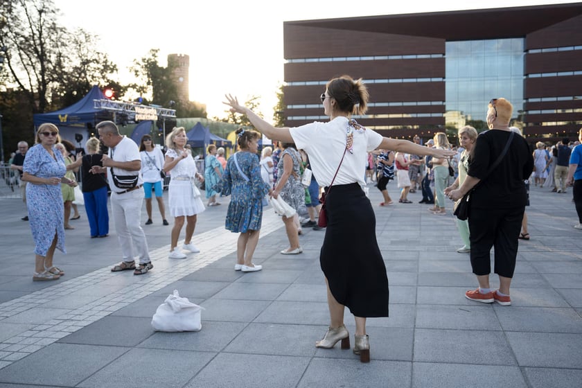 Potańcówka Wrocławska na placu Wolności, 07.09.2024
