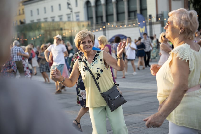 Potańcówka Wrocławska na placu Wolności, 07.09.2024