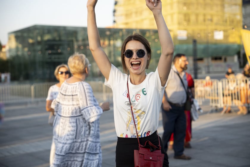 Potańcówka Wrocławska na placu Wolności, 07.09.2024