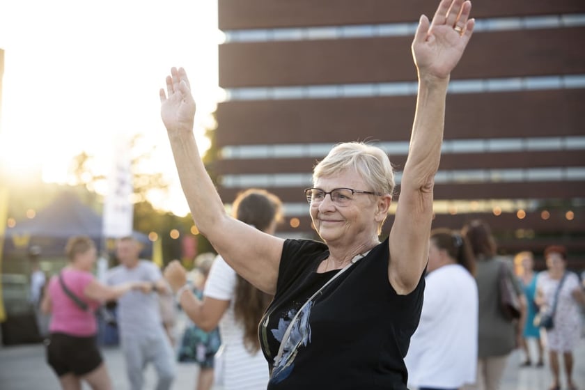 Potańcówka Wrocławska na placu Wolności, 07.09.2024