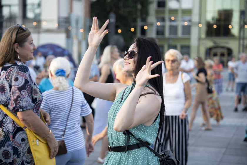 Potańcówka Wrocławska na placu Wolności, 07.09.2024