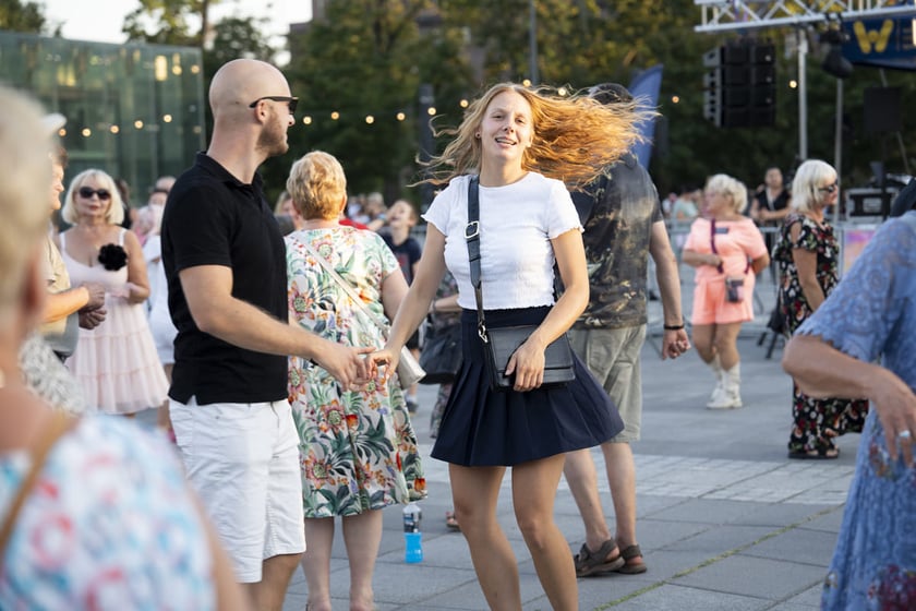 Potańcówka Wrocławska na placu Wolności, 07.09.2024