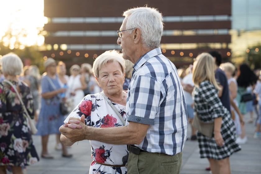 Potańcówka Wrocławska na placu Wolności, 07.09.2024