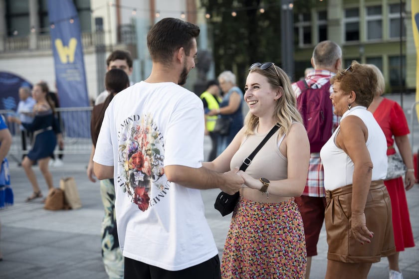 Potańcówka Wrocławska na placu Wolności, 07.09.2024