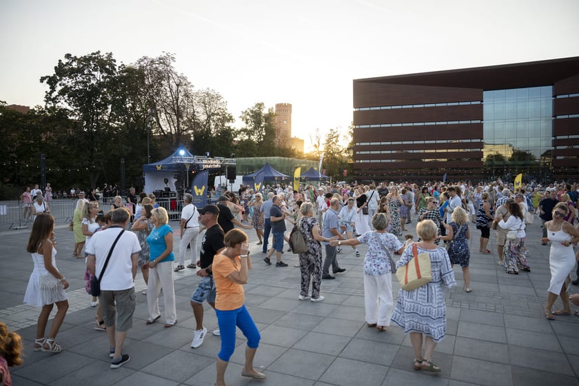 Potańcówka Wrocławska na placu Wolności, 07.09.2024