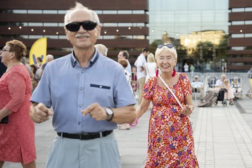 Potańcówka Wrocławska na placu Wolności, 07.09.2024