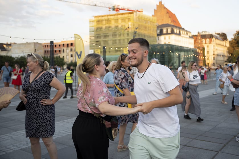 Potańcówka Wrocławska na placu Wolności, 07.09.2024