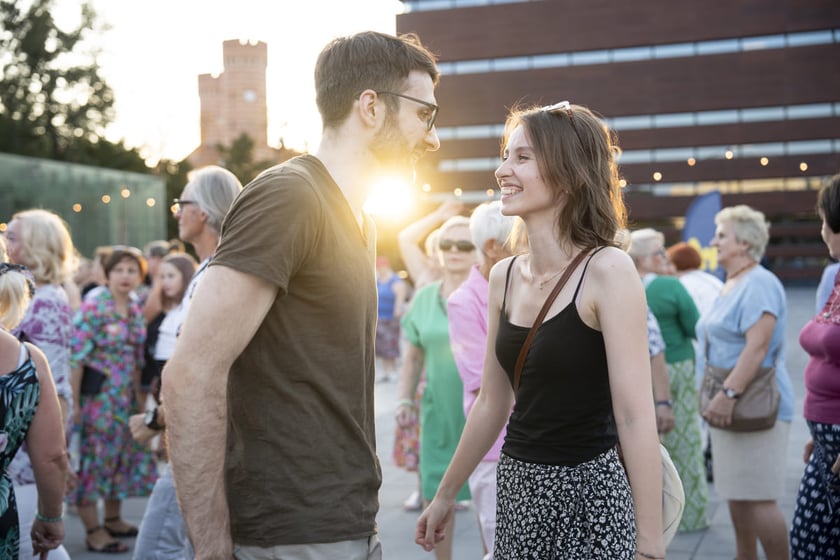 Potańcówka Wrocławska na placu Wolności, 07.09.2024