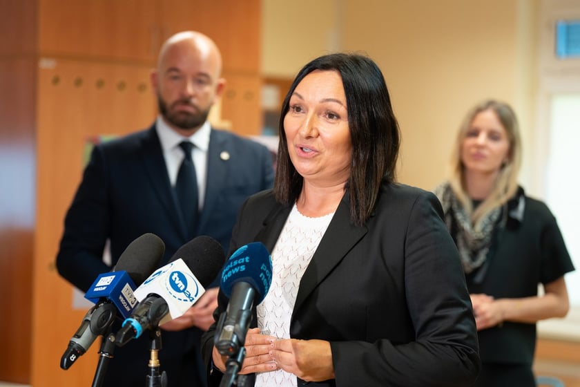 Konferencja prasowa w sprawie rozwoju opieki wczesnodziecięcej i programu odpłatności za żłobki w związku z programem "Aktywny Rodzic" - 09.09.2024