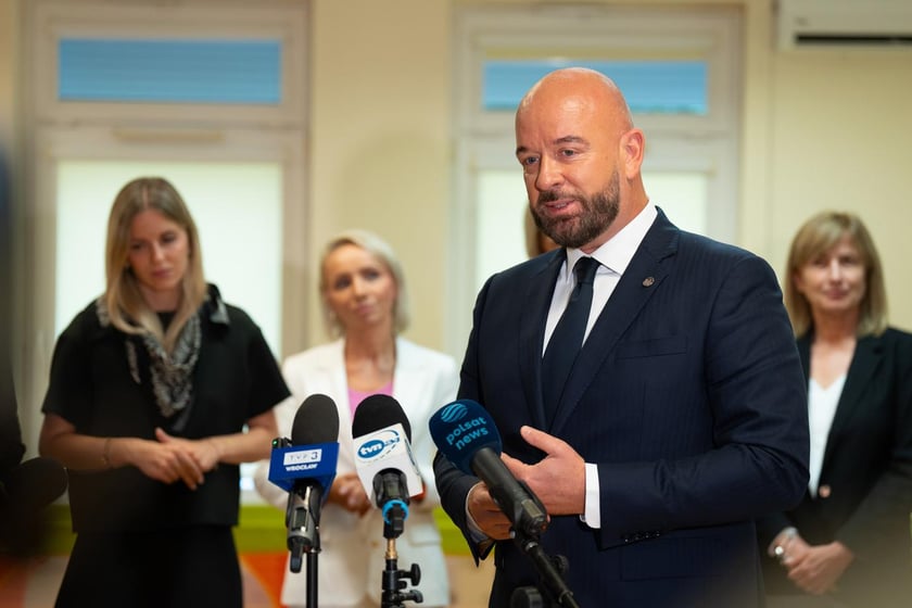 Konferencja prasowa w sprawie rozwoju opieki wczesnodziecięcej i programu odpłatności za żłobki w związku z programem "Aktywny Rodzic" - 09.09.2024