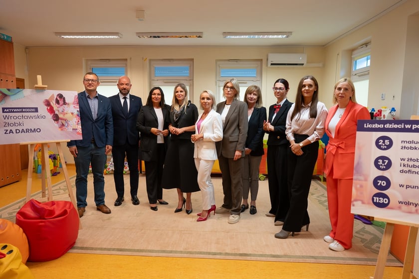 Konferencja prasowa w sprawie rozwoju opieki wczesnodziecięcej i programu odpłatności za żłobki w związku z programem "Aktywny Rodzic" - 09.09.2024