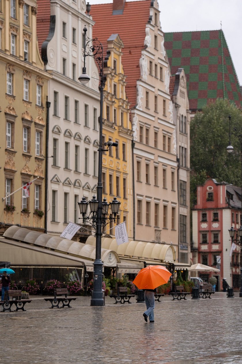 Deszcz we Wrocławiu