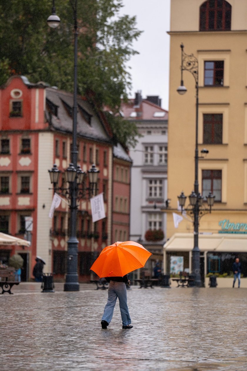 Deszcz we Wrocławiu