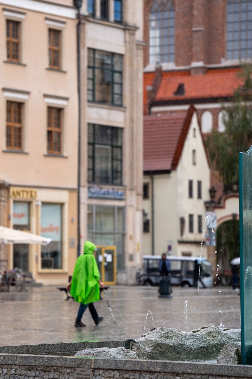 Deszcz we Wrocławiu