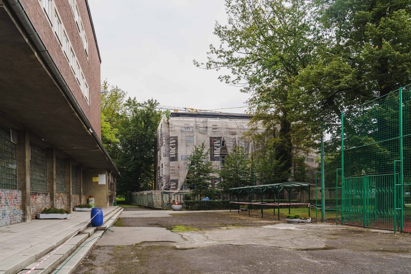 Remotn budynku przy ul. Parkowej we Wrocławiu, nowej siedziby TŻŚ