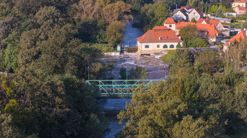 Obrona Marszowic. Zdjęcia osiedla z lotu ptaka