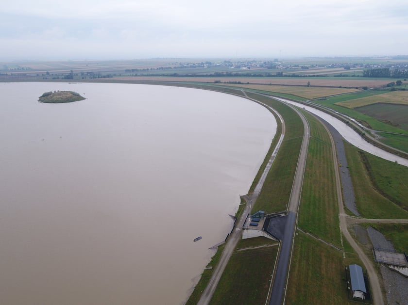 Zbiornik Racibórz Dolny 16 września 2024 roku