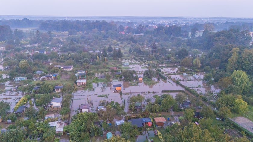 Marszowice z góry, poranek 18 września 2024