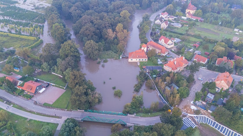 Marszowice z góry, poranek 18 września 2024
