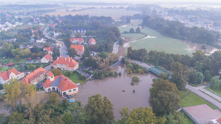 Marszowice z góry, poranek 18 września 2024