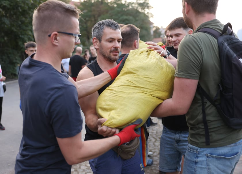 Budowa umocnień przy Żabiej Ścieżce na Przedmieściu Oławskim