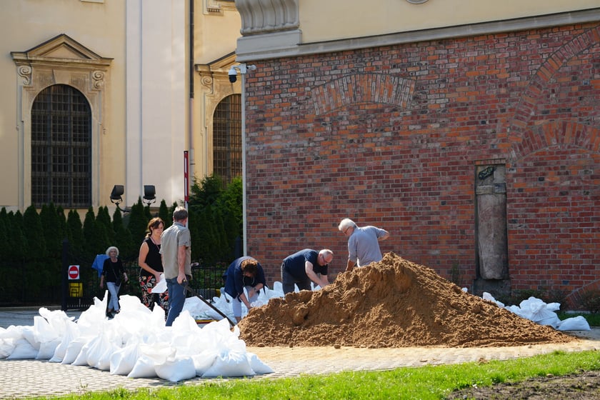 Zabezpieczenia w centrum Wrocławia, 18 września 2024