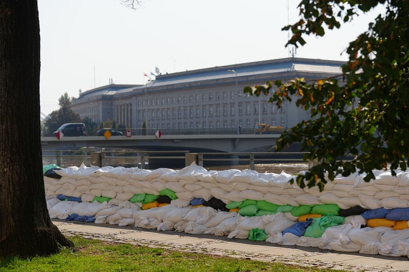 Zabezpieczenia w centrum Wrocławia, 18 września 2024