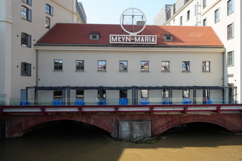Zabezpieczenia w centrum Wrocławia, 18 września 2024