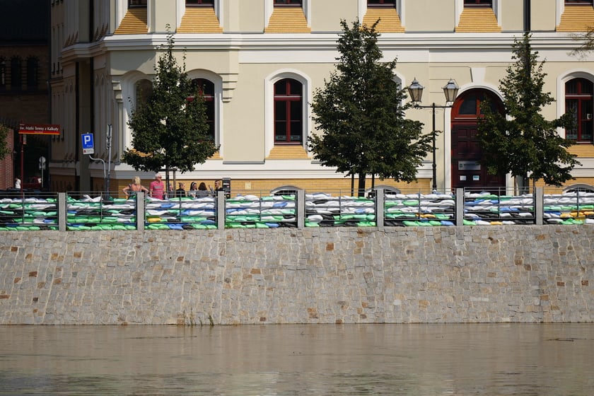 Zabezpieczenia w centrum Wrocławia, 18 września 2024