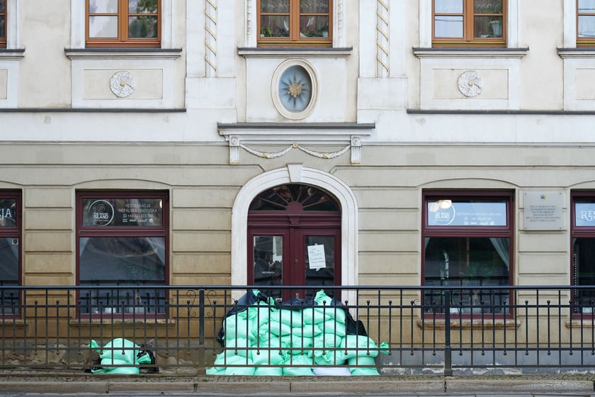 Zabezpieczenia w centrum Wrocławia, 18 września 2024