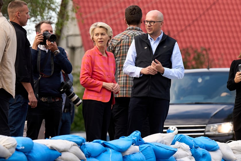 Ursula von der Leyen w Marszowicach