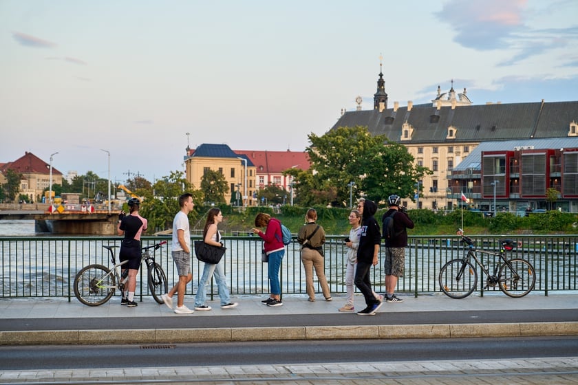 Odra we Wrocławiu,  19 września
