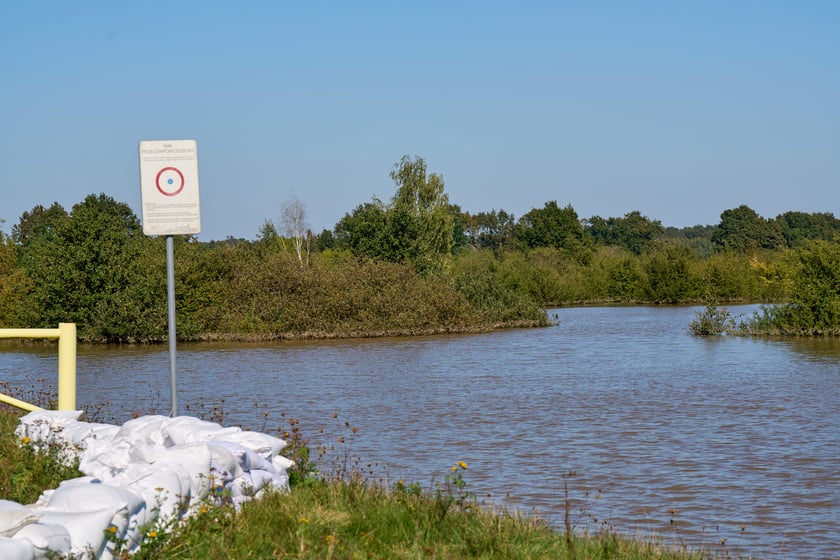 Patrol policyjny na Odrze we Wrocławiu