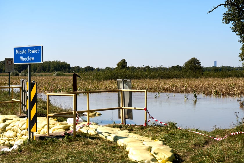 Patrol policyjny na Odrze we Wrocławiu