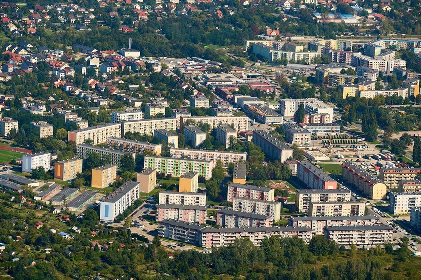 Wrocław z lotu ptaka. Zdjęcia lotnicze z powodzi [21 września]