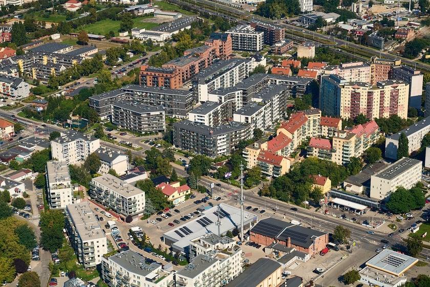 Wrocław z lotu ptaka. Zdjęcia lotnicze z powodzi [21 września]