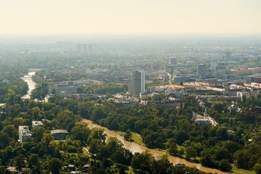 Wrocław z lotu ptaka. Zdjęcia lotnicze z powodzi [21 września]