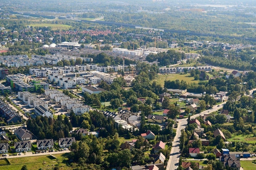 Wrocław z lotu ptaka. Zdjęcia lotnicze z powodzi [21 września]