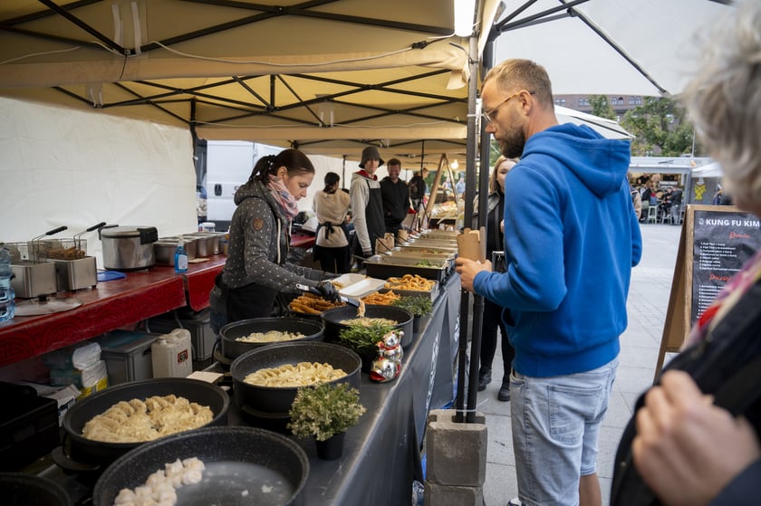 Festiwal Pierogów na placu Wolności