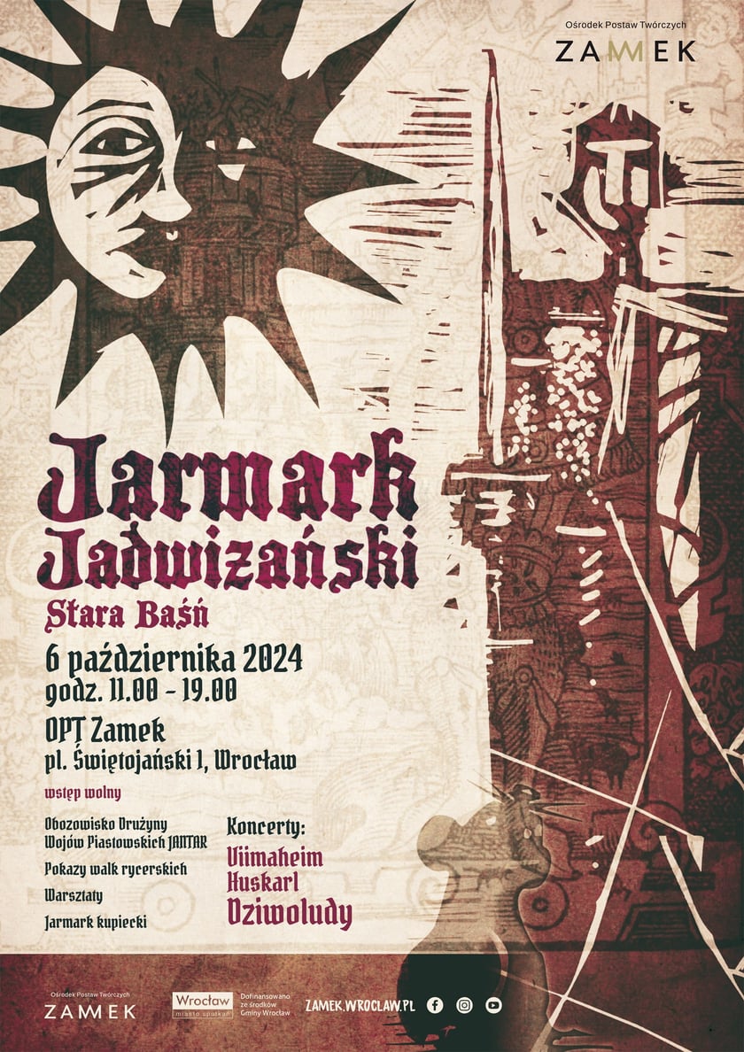 Jarmark Jadwiżański - plakat