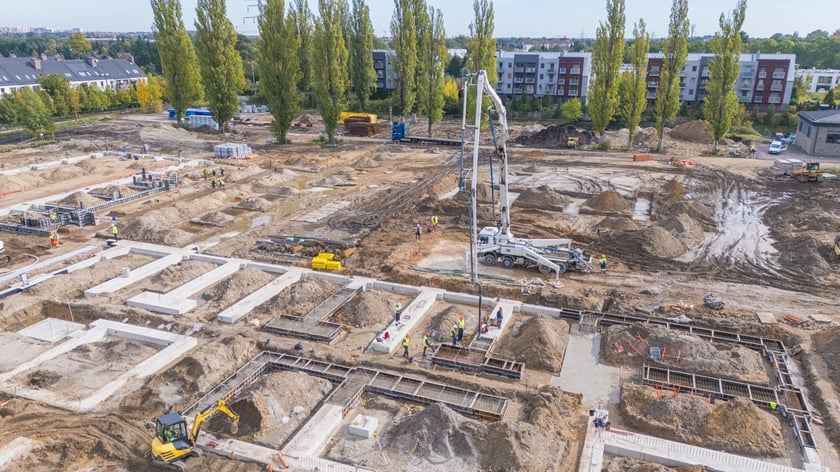 Budowa zespołu szkolno-przedszkolnego przy Zwycięskiej, 8 października 2024
